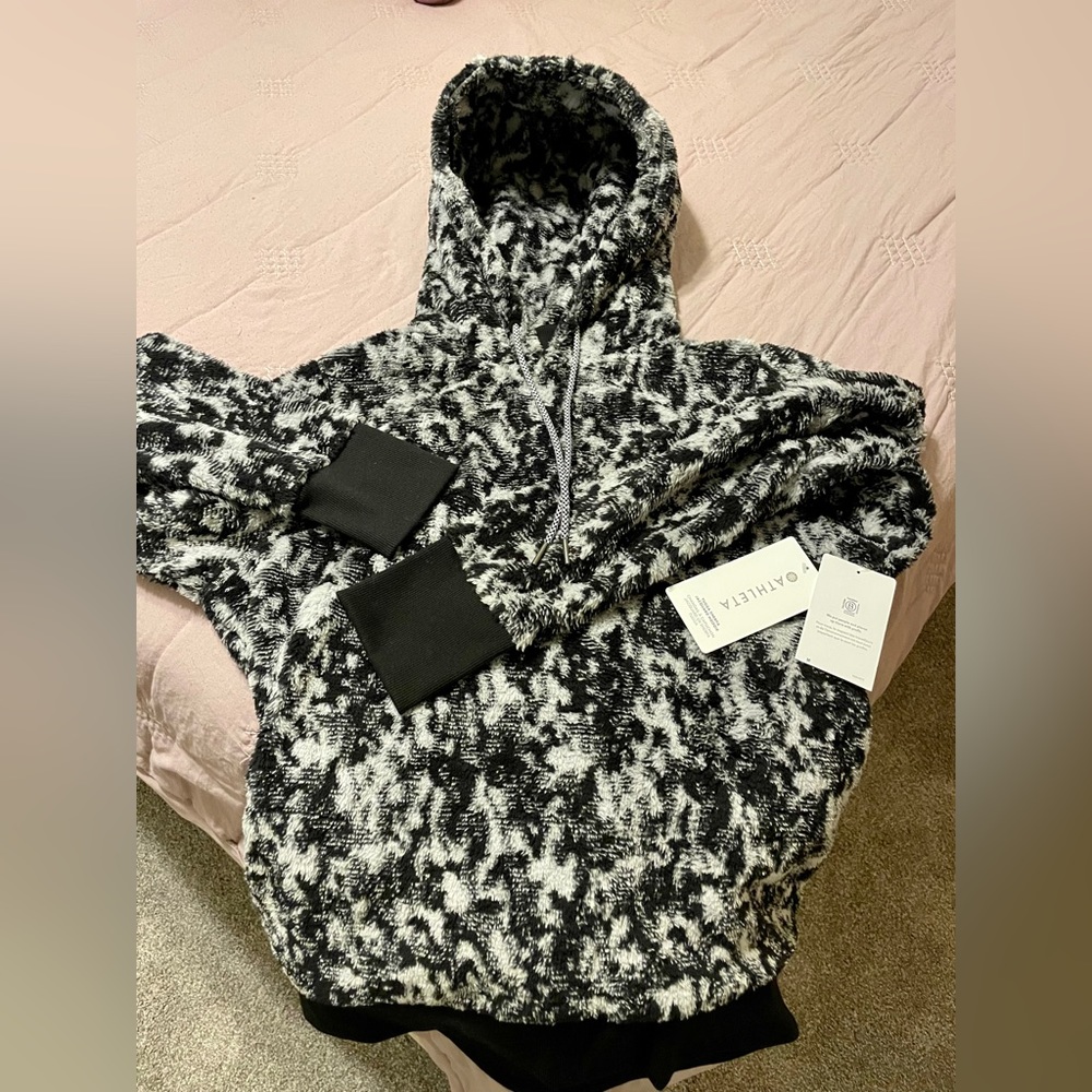 Athleta Tugga Sherpa Jacquard Hoodie